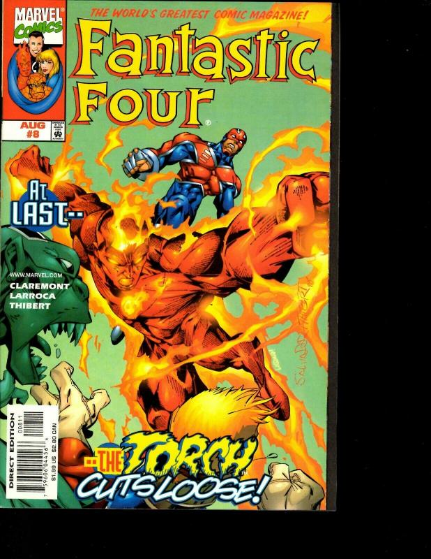 Lot of 12 Fantastic Four Marvel Comics # 1 2 3 4 5 6 7 8 9 10 12 13 JF24