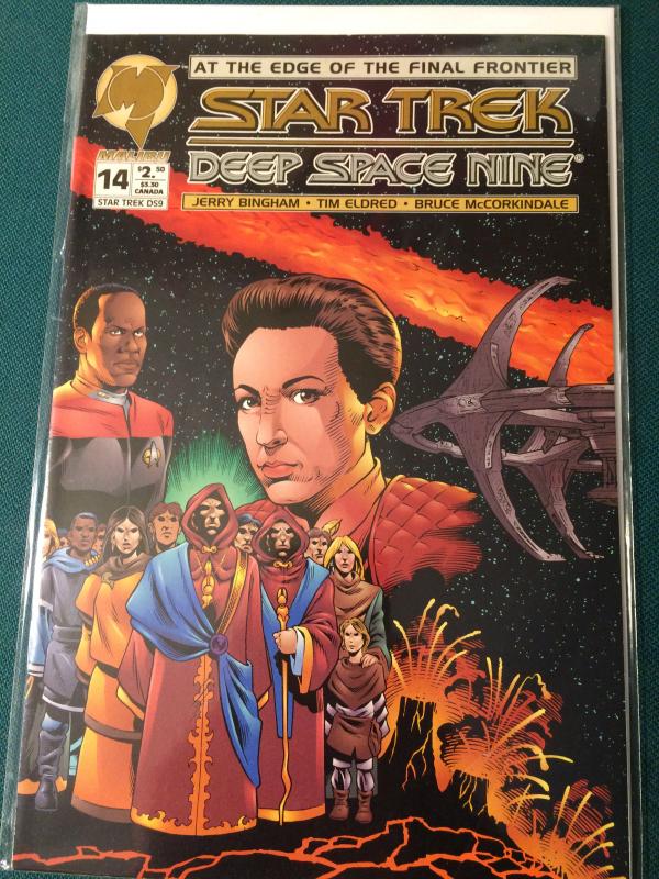 Star Trek Deep Space Nine #14 Malibu Comics