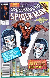 Spectacular Spider-Man, The #159 (Newsstand) VF ; Marvel | Acts of Vengeance