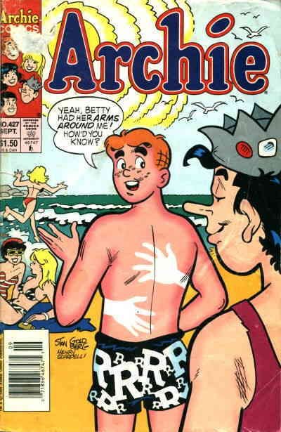 Archie #427 (Newsstand) POOR ; Archie | low grade comic Bikini Cover