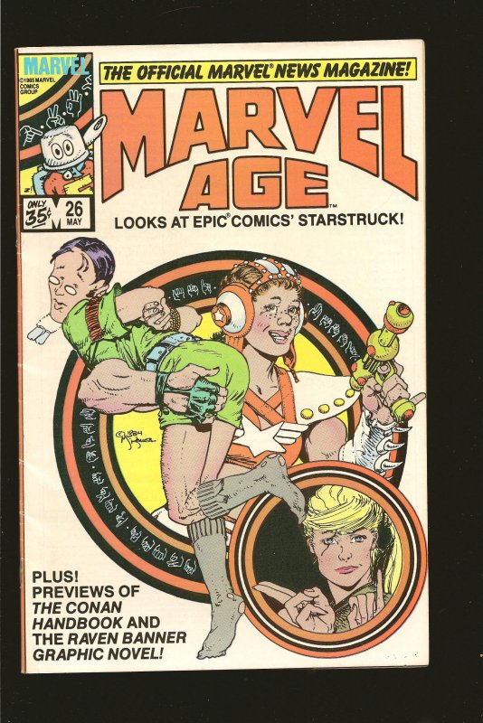 Marvel Comics Marvel Age Vol 1 No 126 May 1985 1985