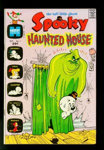 Spooky Haunted House #1 1972- Casper- Wendy- Harvey Comics- VF-