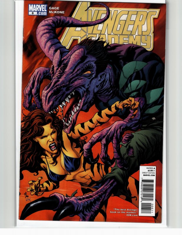 Avengers Academy #6 (2011) Reptil