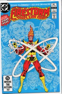 The Fury of Firestorm #1 Direct Edition (1982) Firestorm [Key Issue]