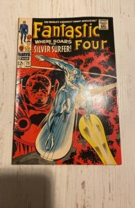 Fantastic Four #72 (1968)silver surface -Jack Kirby/Lee