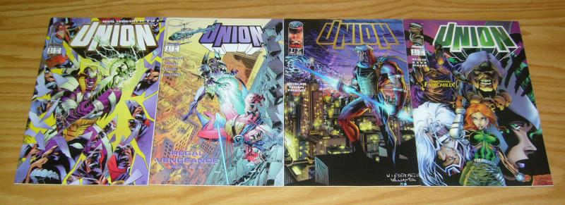 Union #0 & 1-4 VF/NM complete series + vol. 2 #1-9 image comics super hero set