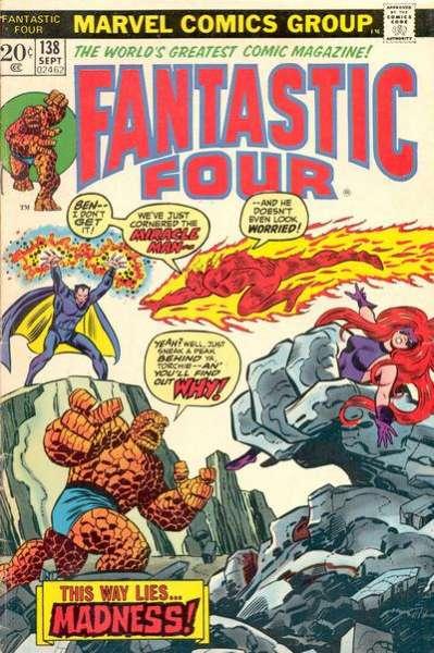 Fantastic Four (1961 series)  #138, Fine+ (Stock photo)