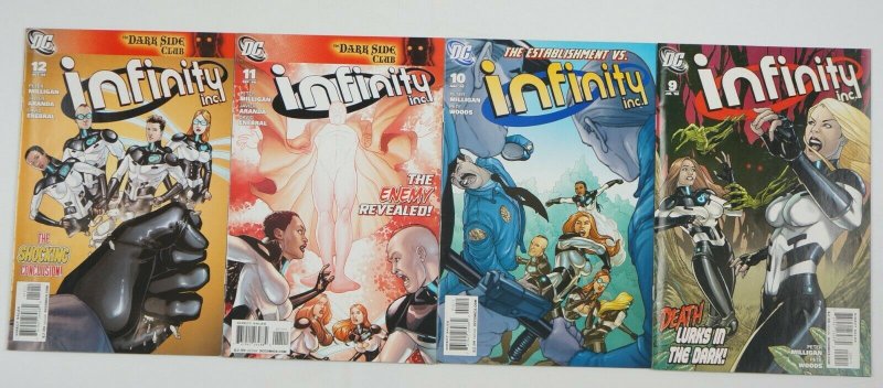 Infinity Inc vol. 2 #1-12 VF/NM complete series - Peter Milligan - Steel DC set 