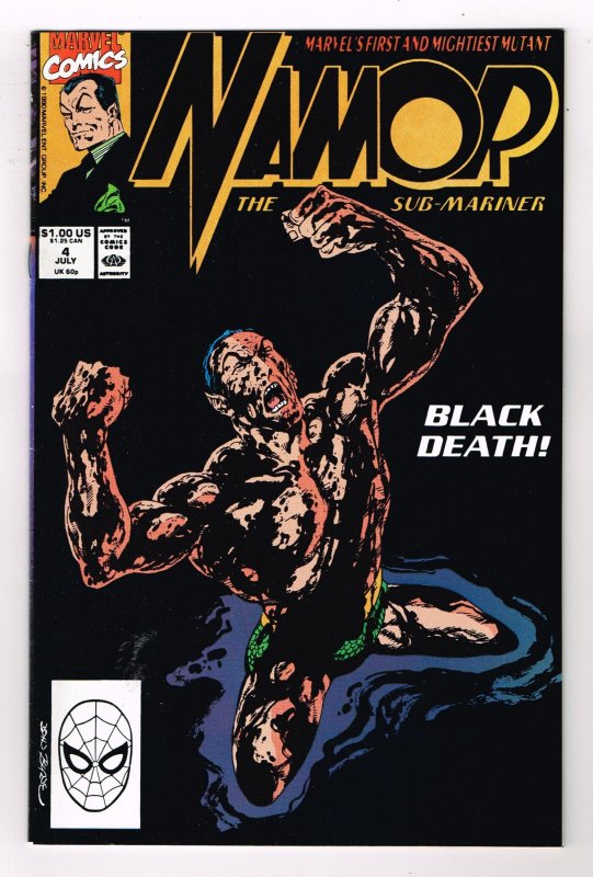 Namor, the Sub-Mariner #4 (1990) Black Death