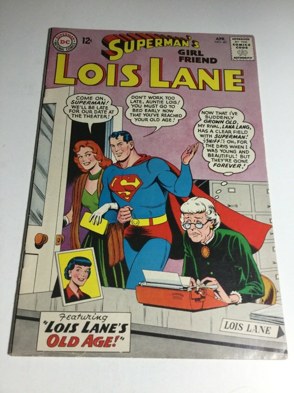 Superman’s Girlfriend Lois Lane 40 Fn Fine 6.0 DC Comics