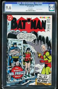 BATMAN #121-CGC 9.6 WP-TOYS R US EDITION-MR. FREEZE 0207096014