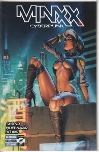 Minxx Cyberpunk #2 Comic Be Amazed Studios Kickstarter Variant NM