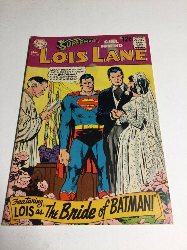 Superman’s Girlfriend Lois Lane 89 Vg Very Good 4.0 DC Comics