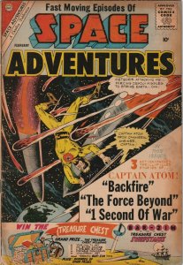 Space Adventures # 38 VG- 1961 Charlton Publications  [B9]