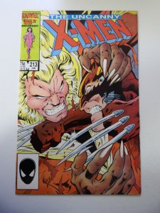 The Uncanny X-Men #213 (1987) FN+ Condition