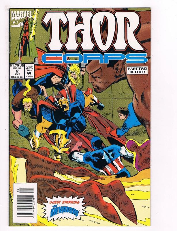 Thor Corps # 2 Marvel Comic Book Awesome Issue Modern Age Beat Ray Bill Thor S27