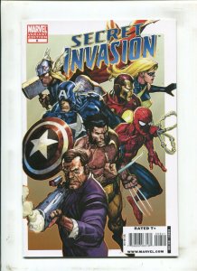 Secret Invasion #8 - Variant/1st Appearance of H.A.M.M.E.R. (9.2OB) 2008