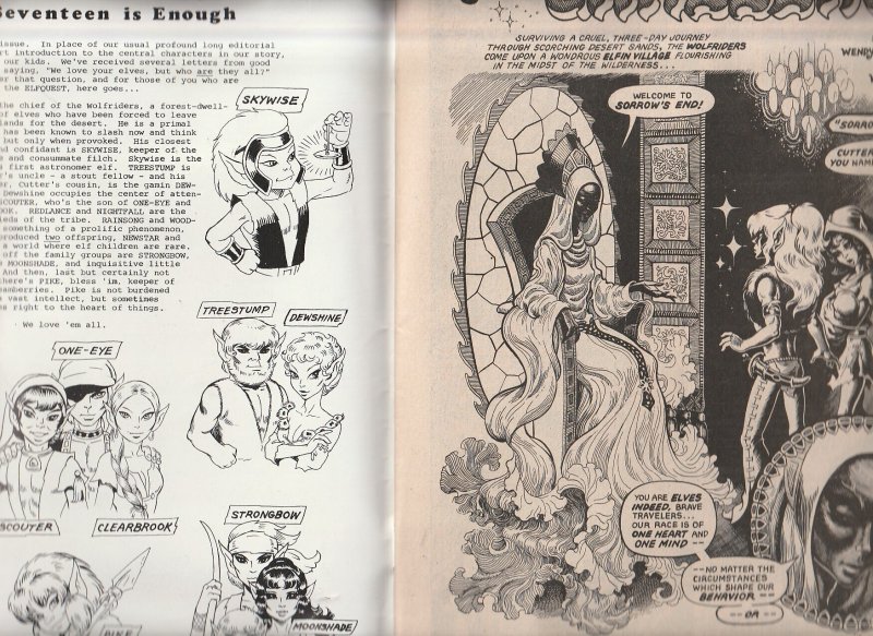 ElfQuest #1,2,3,4,5  The Original Warp Graphic Series !