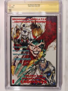 Deathmate Black, 1st App of Gen 13 & Variant Signed by Scott Campbell 