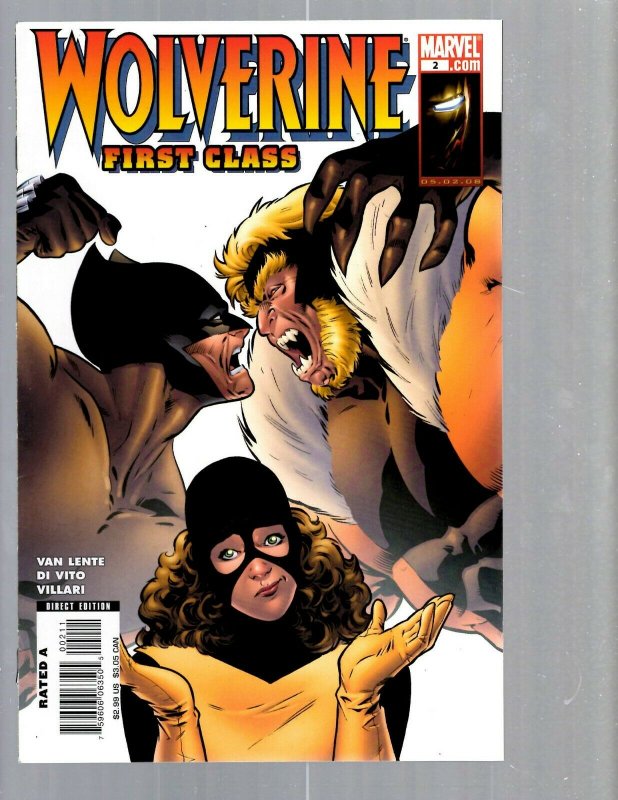 12 Marvel Comics Wolverine First Class #1 2 3 4 7 8 9 10 11 12 13 plus #1 EK17