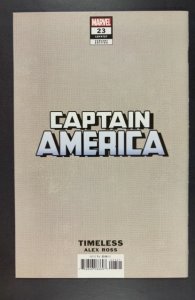 Captain America #23 Ross Variant Cover (2020) ALEX ROSS VIRGIN VARIANT