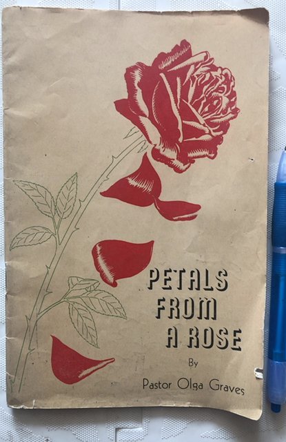 Petals from a Rose by Graves(religious poetry)1915?