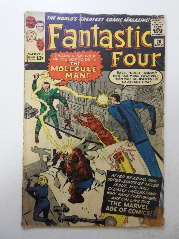Fantastic Four #20 (1963) GD- Condition see desc