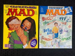 1994 MAD MAGAZINE #319 & 320 FN+ 6.5 Alfred E Neuman / Dracula Parody LOT of 2