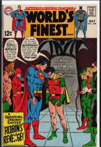 World's Finest Comics #184 (1969) Superman and Batman and Robin