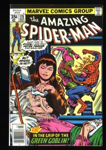 Amazing Spider-Man #178 NM- 9.2 Off White Green Goblin Appearance!