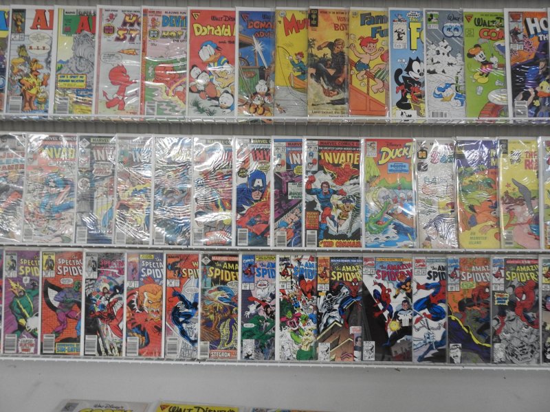 Huge Lot 120+ Comics W/Classic's Illustrated, Spider-Man,  + More! Avg V...