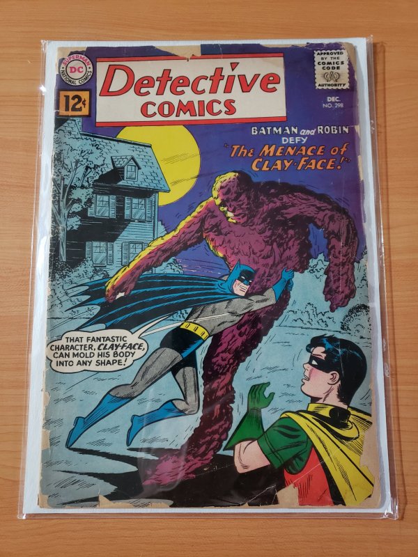 Detective Comics #298 (1961) FIRST SILVER AGE APPEARANCE OF CLAYFACE!