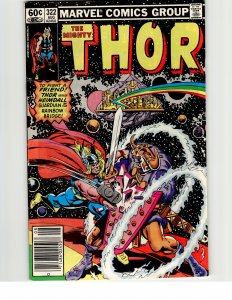 Thor #322 (1982) Thor