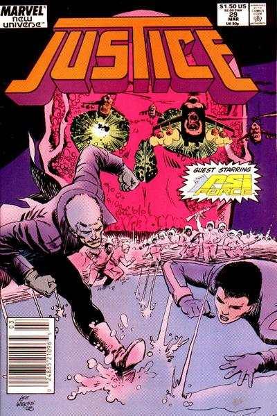 Justice (1986 series) #29, VF- (Stock photo)