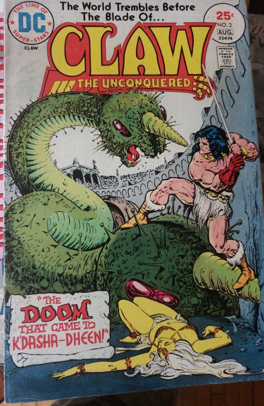 Claw the Unconquered #2 (1975)