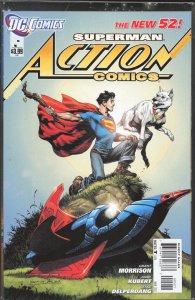 Action Comics #5 Variant Cover (2012) Superman