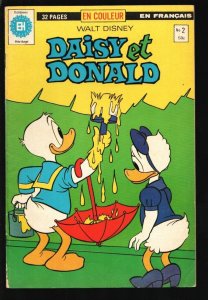 Daisy et Donald #3 1978-Walt Disney-Comics & pages to color-Canadian edition-...