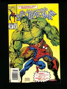 Amazing Spider-Man #382 Newsstand Variant Incredible Hulk!