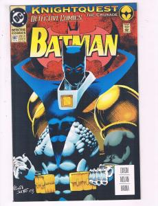 Detective Comics #667 VF DC Comics Knightfall Comic Book Dixon Batman 1991 DE20
