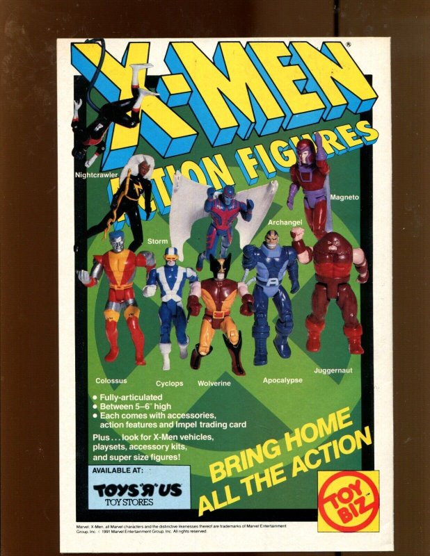 X Force #3 - SIGNED BY FABIAN NICIEZA! (9.0) 1991