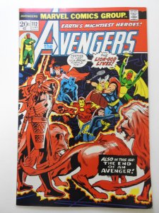 The Avengers #112 (1973) 1st Appearance of The Mantis Sharp Fine/VF Condition!