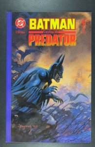 Batman versus Predator [Regular] #1 Batman Cover (1991)