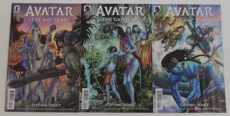 Avatar: The Gap Year - Tipping Point #1-6 VF/NM complete series ; Dark Horse