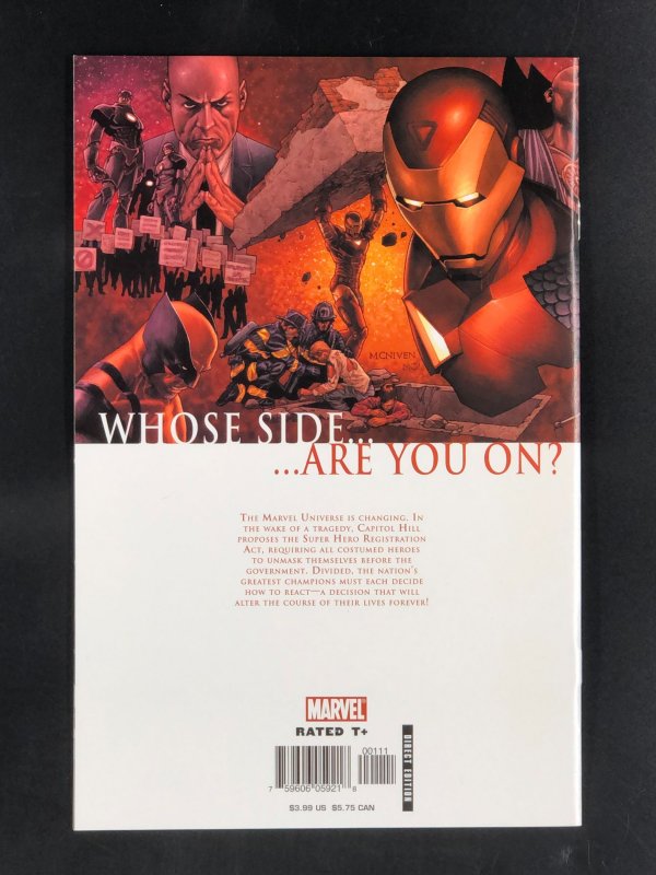 Civil War #1 (2006) Civil War Part 1