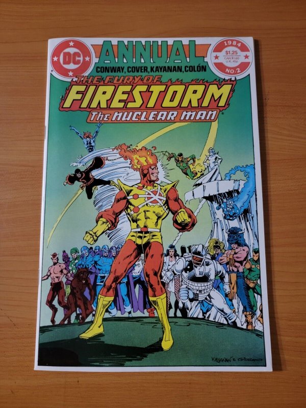 Fury of Firestorm Annual #2 ~ NEAR MINT NM ~ 1984 DC Comics