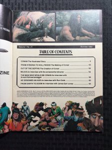 1982 MARVERL SUPER SPECIAL Magazine #21 FN 6.0 Conan the Barbarian