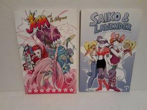 JEM AND THE HOLOGRAMS + SIEKO AND LAVENDER GRAPHIC NOVELS - FREE SHIPPING