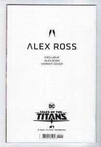 ?Tales of the Titans #1 Alex Ross SDCC Variant George Perez Homage 2023 NM?