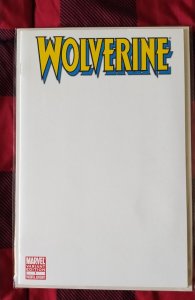 Wolverine #1 Blank Cover (2010)