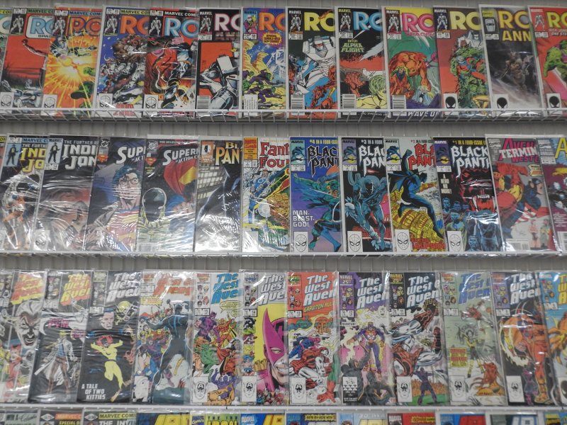 Huge Lot 140+ Comics W/ ROM, Avengers, Iron Man+ Avg VF- Condition!!